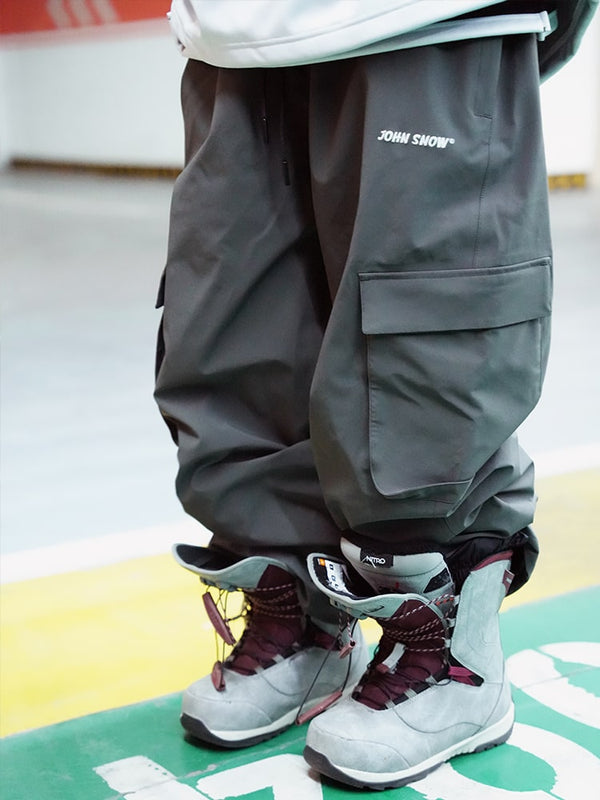John Snow 3L Baggy Cargo Snowboardhose für Herren