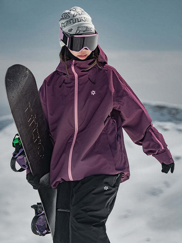 John Snow ChillMotion Allwetter-Snowboardjacke für Damen (Baggy-Schnitt)