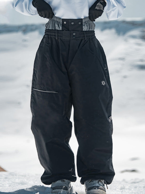 John Snow ChillMotion Allwetter-Snowboardhose für Damen, Baggy Cargo