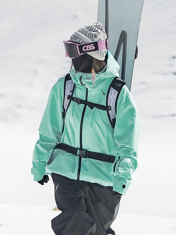 John Snow ChillMotion Allwetter-Snowboardjacke für Damen (Baggy-Schnitt)