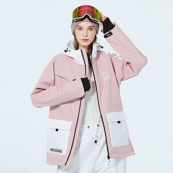 Arctic King & Queen Damen-Skijacke für Bergabenteuer