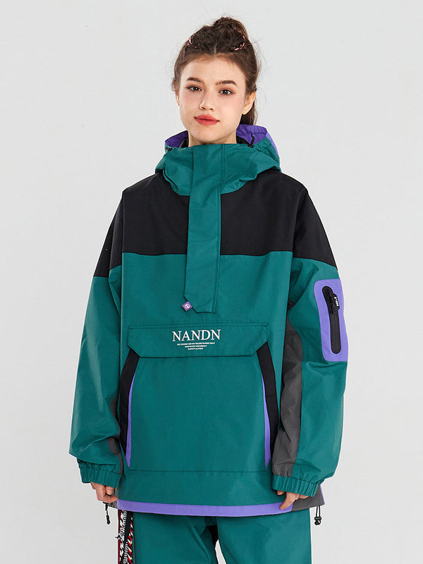 Damen Nandn Mountain Love Top Fashion Anorakjacke