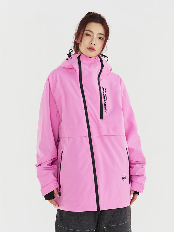 Nandn Candy Snow Oversize-Skijacke für Herren