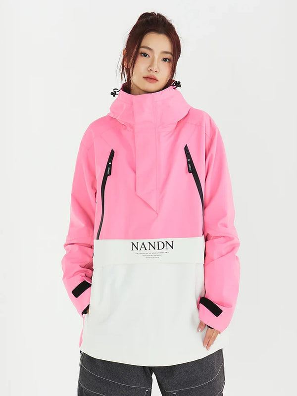 Damen-Snowboard-Anorakjacke Nandn Happy Holidays