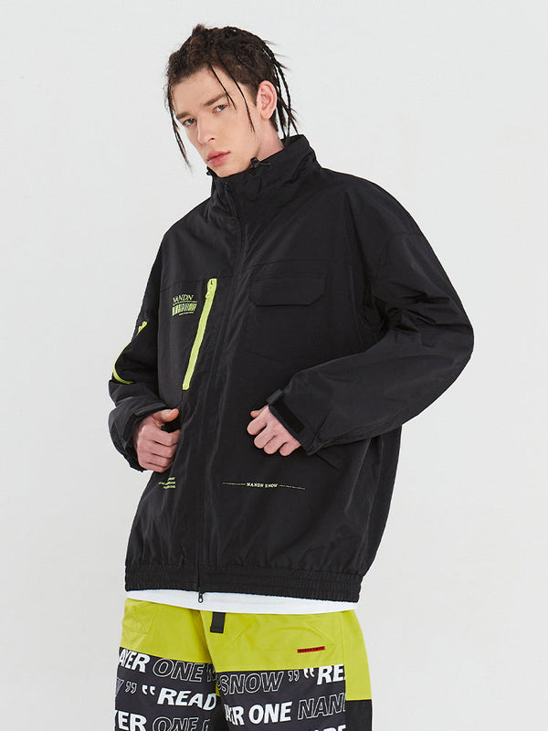 Nandn DWR Atmungsaktive Snowboardjacke für Damen
