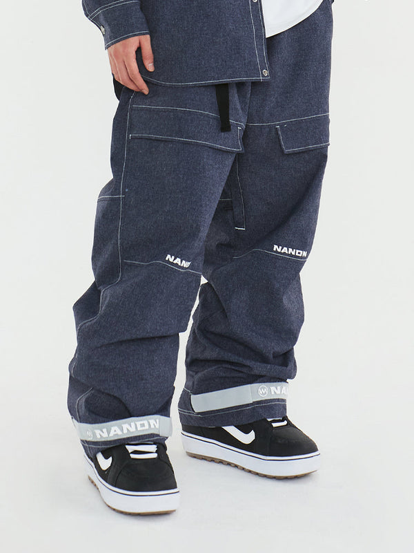 Nandn Just Cool Snowboard-Jeans für Herren, Schneehose
