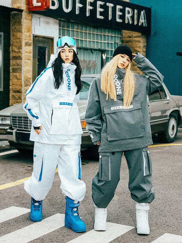 Cosone Urban Groove Hip Hop Street Fashion Snowboardanzüge für Damen