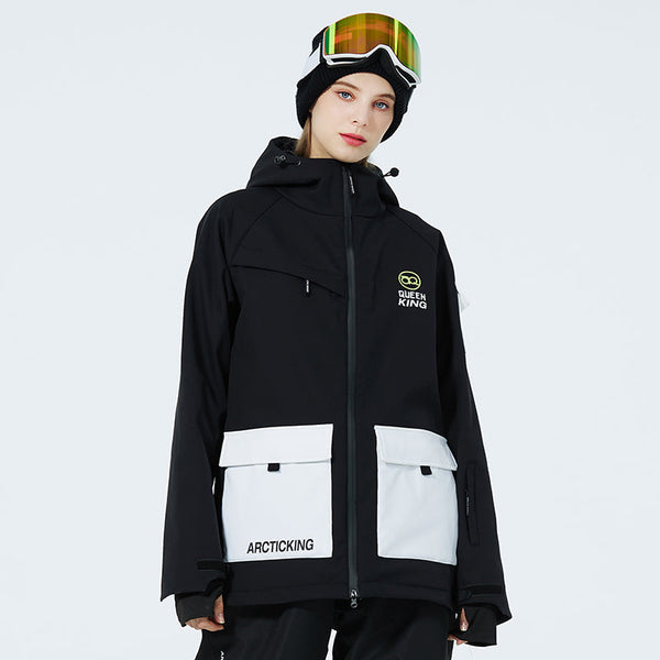 Arctic King & Queen Damen-Skijacke für Bergabenteuer