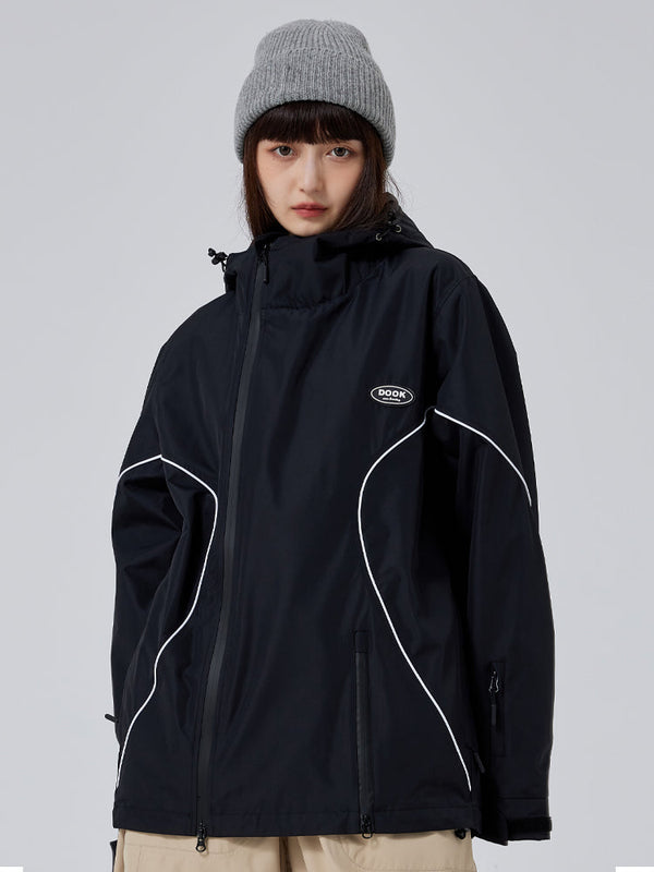 Dook Snow Freestyle Baggy Snowboardjacke für Damen
