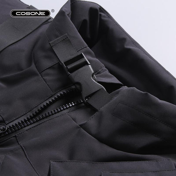 COSONE Damen-Winterweste für Outdoor-Aktivitäten mit Walkie-Talkie-Tasche und Daunen-Schnee