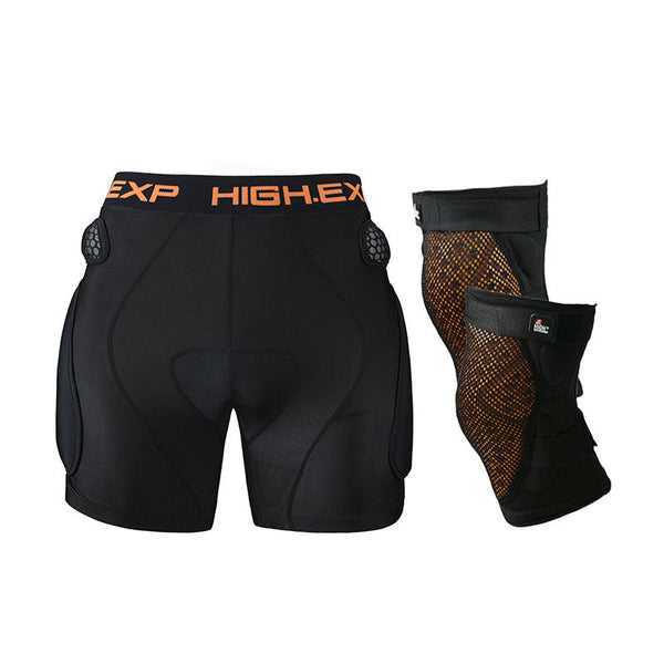 Kinder-High-Experience Unisex Total Impact Schutzshorts & Knieschoner