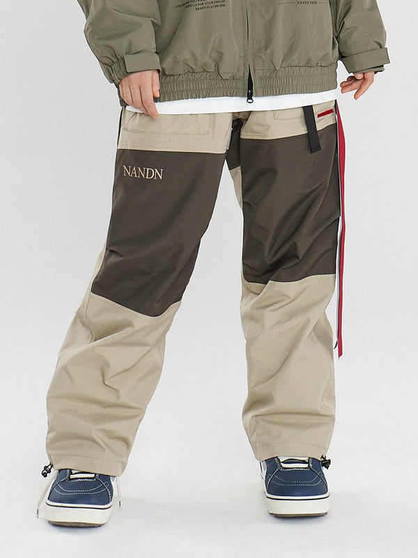 Nandn DWR Atmungsaktive Snowboardhose für Herren