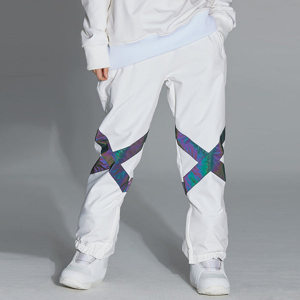 Unisex Arctic Queen Glimmer Neon Light Cross X Schneehose für Damen und Herren