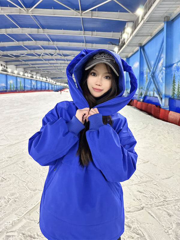 Dook Snow Iconic Rabbit Fleece-Hoodie für Damen