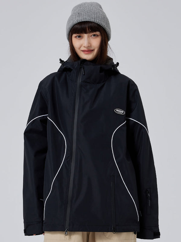 Dook Snow Freestyle Baggy Snowboardjacke für Damen