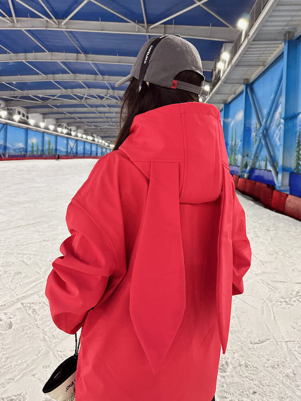 Dook Snow Iconic Rabbit Fleece-Hoodie für Damen