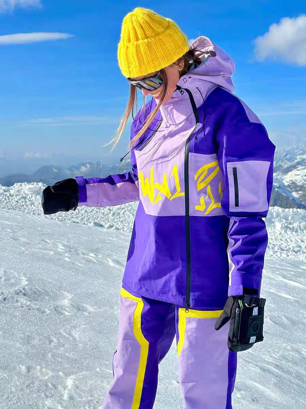 Snowall Unisex Mountain Crew wasserdichte Snowboardanzüge für Damen