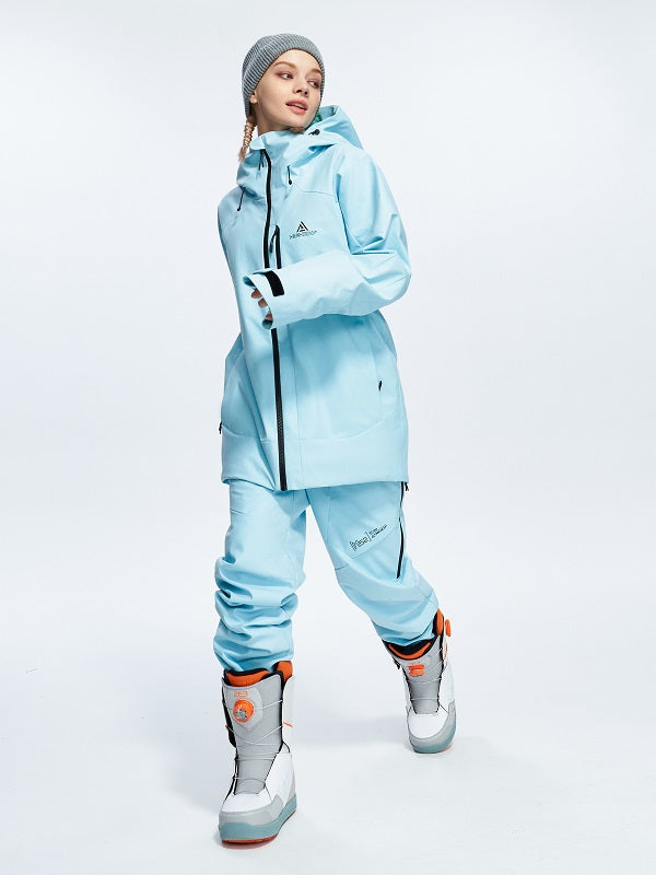 Damen-Schneeanzüge für einen minimalistischen Lifestyle im Landhausstil