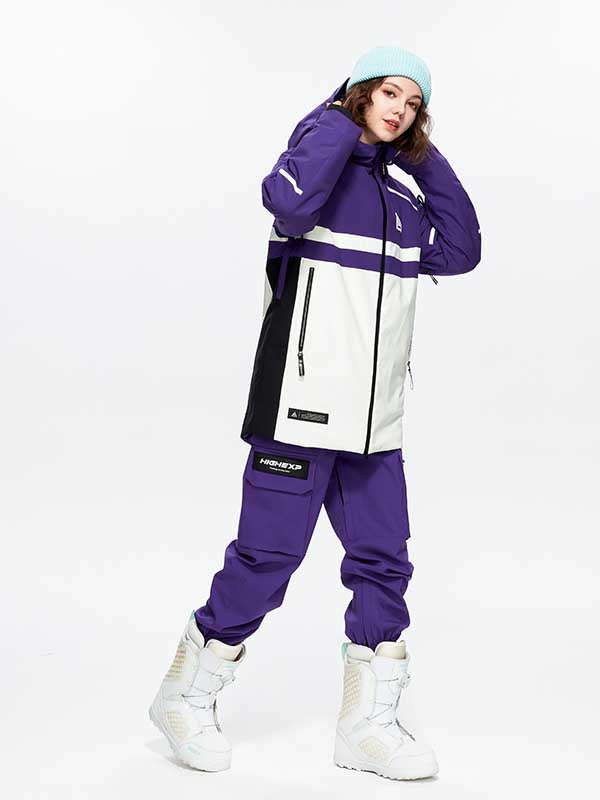 Funktionelle Snowboard-Cargohose für Damen mit hohem Tragekomfort