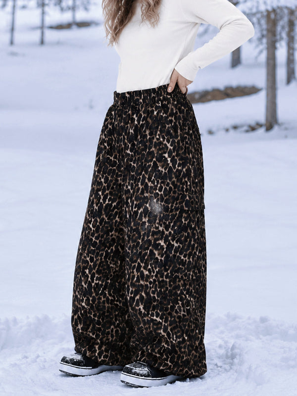 Damen Allzweck-Snowboardhose Urban Vibe Strapazierfähige Freestyle Baggy Hose