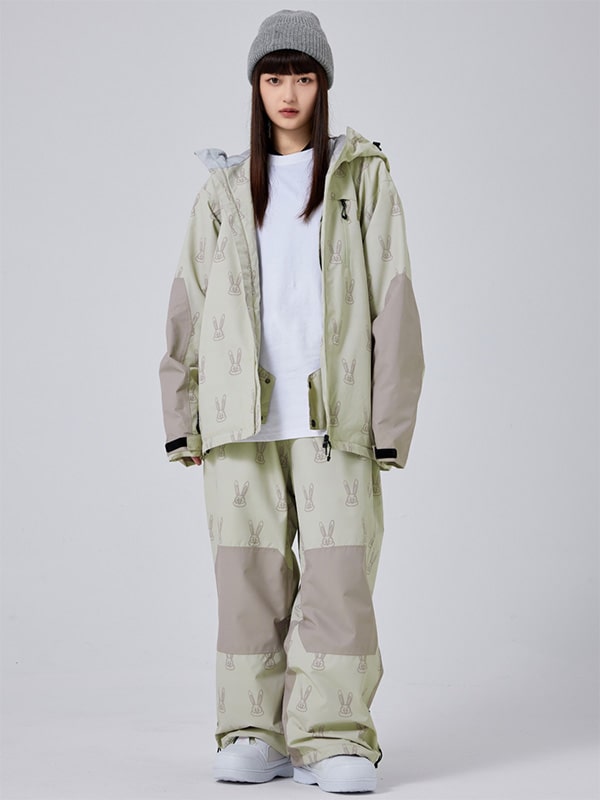 Damen-Schneeanzug „Adorable Snow Rabbit Freeride Baggy“