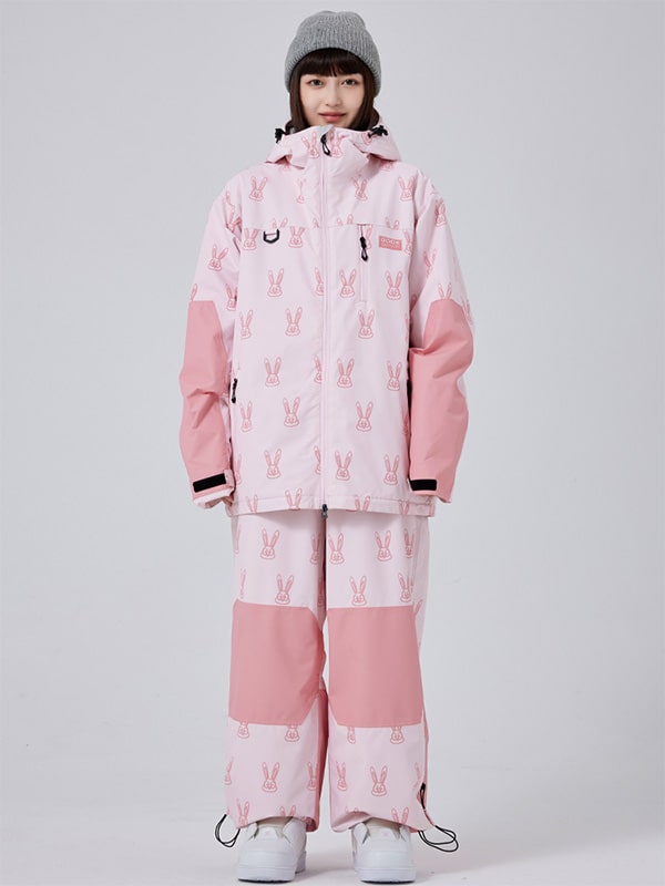 Damen-Schneeanzug „Adorable Snow Rabbit Freeride Baggy“