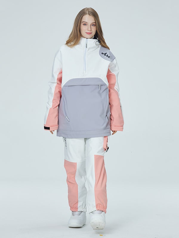 Arctic Queen Mountain Star Color Block Anorak-Schneejacke für Herren