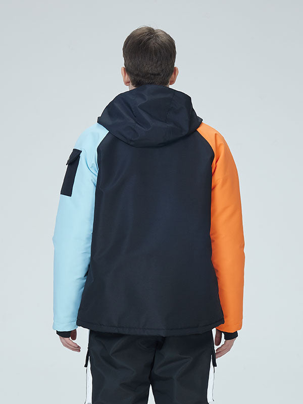 Arctic Queen Herren-Schneejacke „Divided Sky Colorblock“