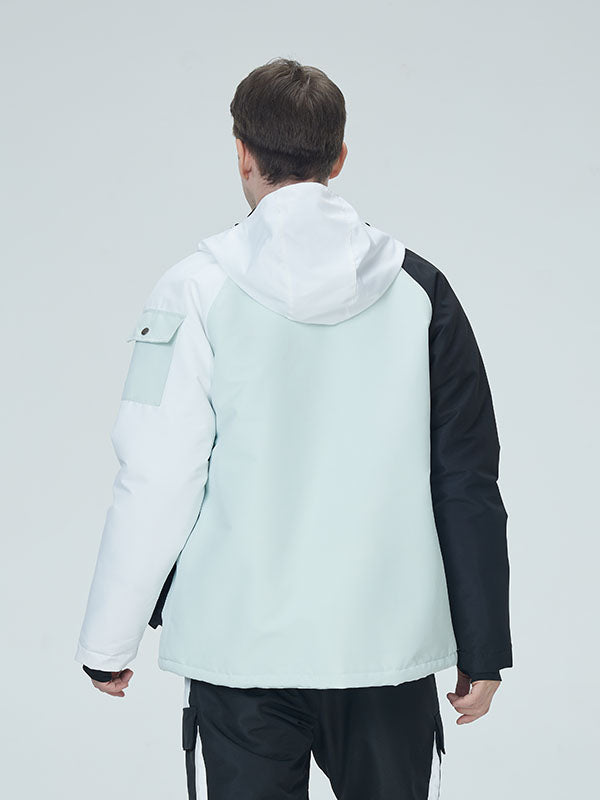 Arctic Queen Herren-Schneejacke „Divided Sky Colorblock“