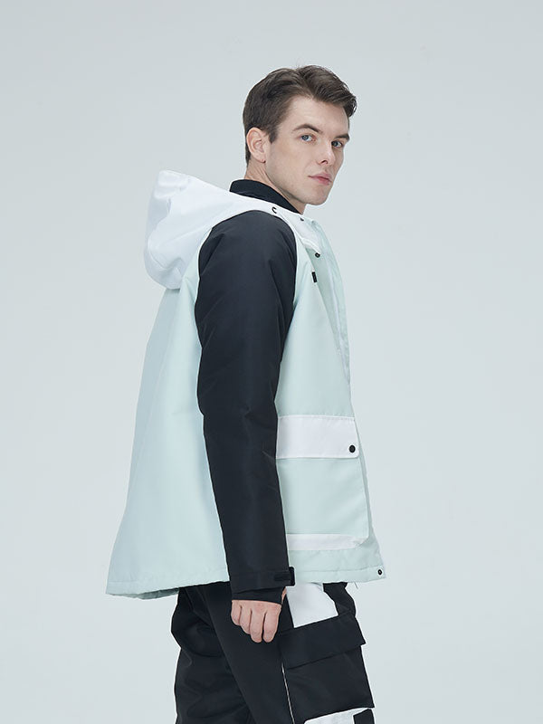 Arctic Queen Herren-Schneejacke „Divided Sky Colorblock“