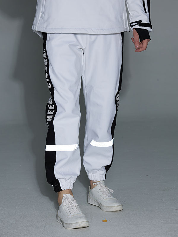 Arctic Queen Herren-Snowboardhose mit reflektierendem Band, wasserdicht