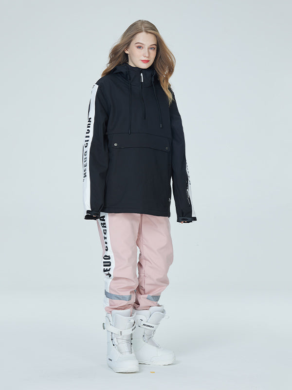 Arctic Queen Winter Guide Stripe reflektierende Schneeanzüge für Damen