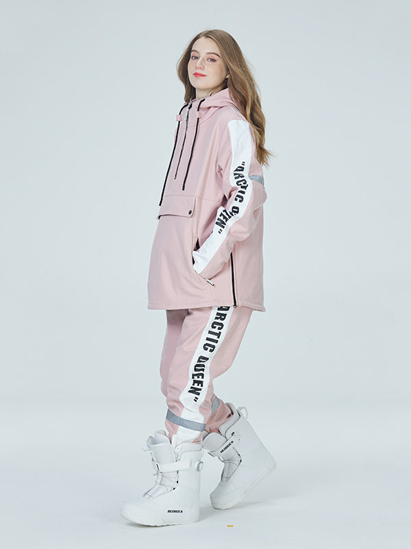 Arctic Queen Winter Guide Stripe reflektierende Schneeanzüge für Damen