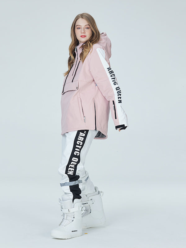 Arctic Queen Winter Guide Stripe reflektierende Schneeanzüge für Damen