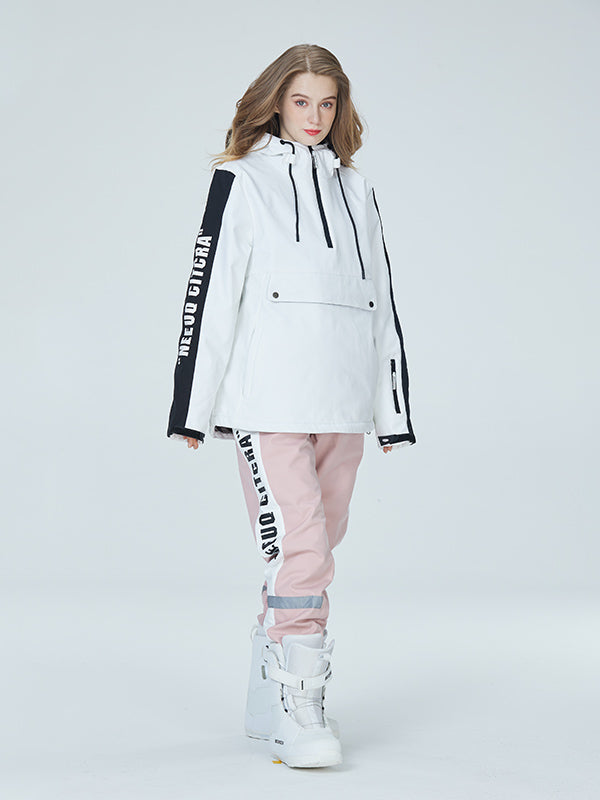 Arctic Queen Winter Guide Stripe reflektierende Schneeanzüge für Damen
