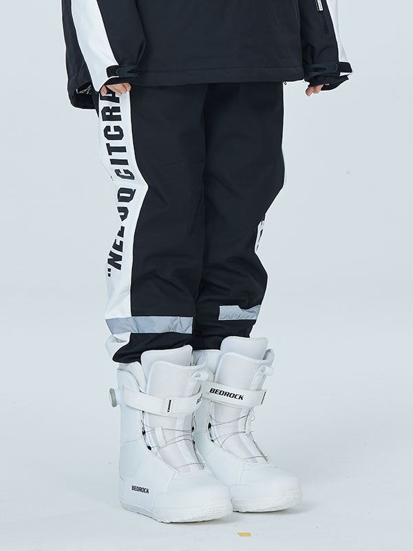 Arctic Queen Herren-Snowboardhose mit reflektierendem Band, wasserdicht