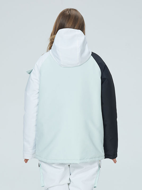 Arctic Queen Damen-Skijacke „Divided Sky Colorblock“