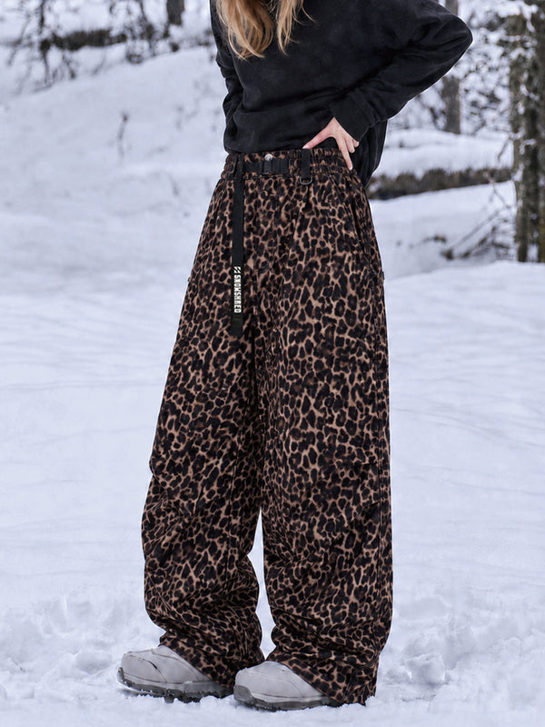 TerrainFlex Freestyle Oversized Cargo Snowboardhose für Damen – Crew Edition
