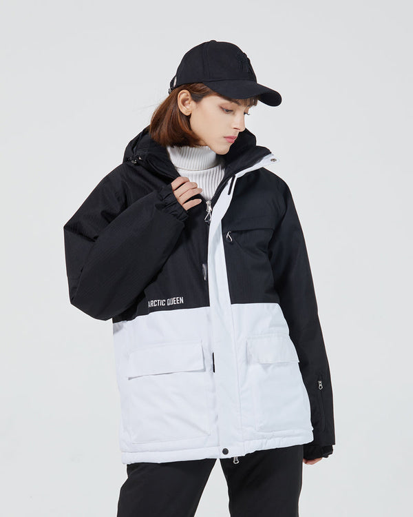 Arctic Queen Damen-Winterjacke, wasserdicht, für jedes Wetter geeignet, ideal zum Skifahren und Snowboarden