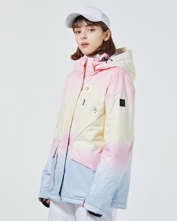 Arctic Queen Twilight Mountain Lake Schneejacke für Damen