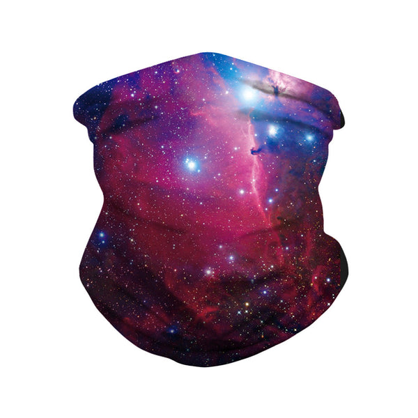 Unisex Bunte Gesichtsmasken und Halswärmer mit 3D-Druck