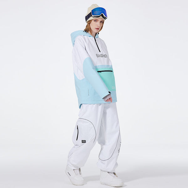 SpeedPanda Mountain Unisex Alpine SummitBlast Schneeanzug für Damen