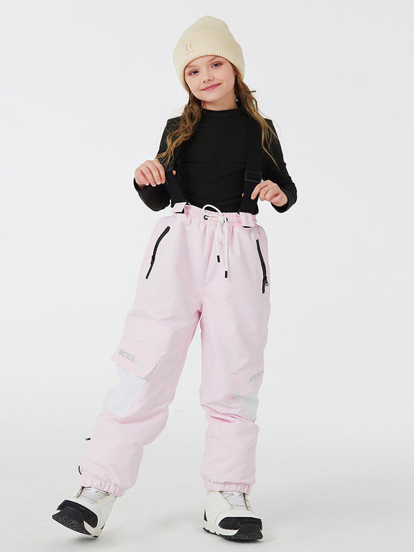 Unisex-Schneehose für Kinder und Bergliebhaber, wasserdicht, Ski-Latzhose