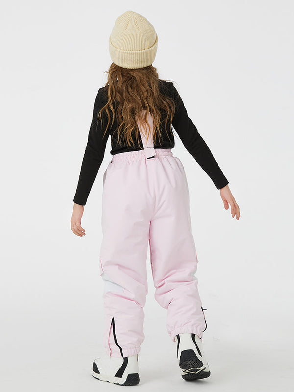Unisex-Schneehose für Kinder und Bergliebhaber, wasserdicht, Ski-Latzhose