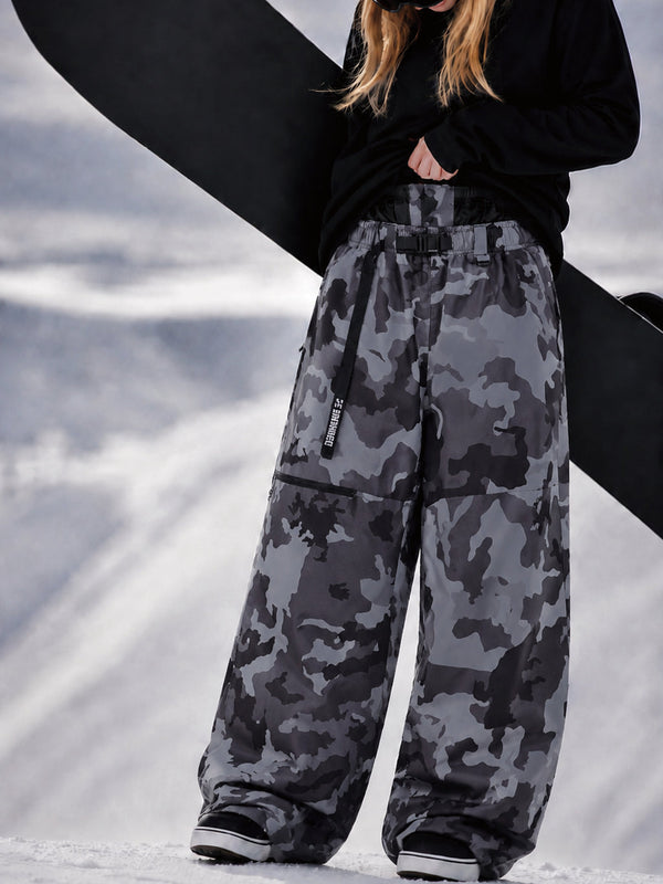 Urban Storm Damen-Snowboardhose, strapazierfähig, Utility, Freestyle, Baggy
