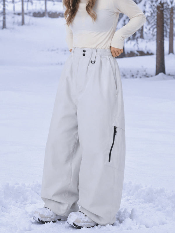 Damen Allzweck-Snowboardhose Urban Vibe Strapazierfähige Freestyle Baggy Hose