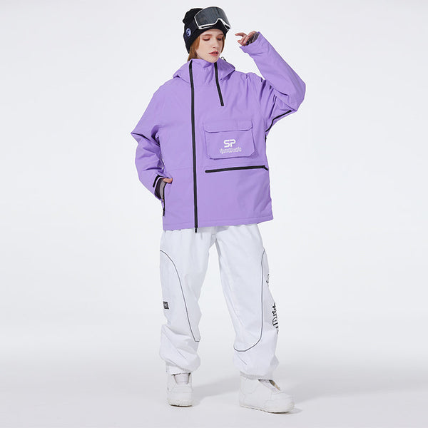 Damen SpeedPanda Mountain Unisex Alpine GlacierPro Extreme Schneeanzug