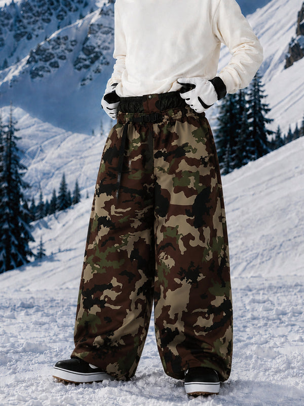 Hyper Beast Herren-Snowboardhose, strapazierfähig, vielseitig, Freestyle, Baggy-Design