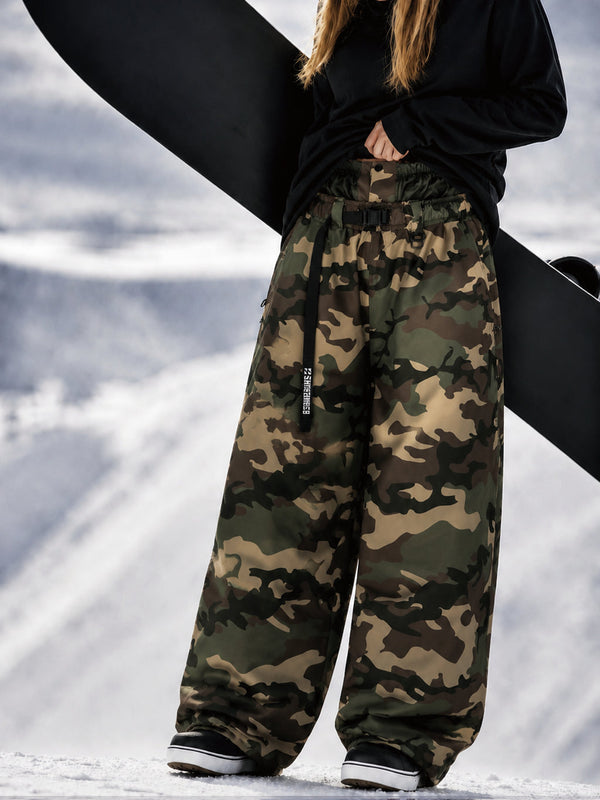 Hyper Beast Damen-Snowboardhose, strapazierfähig, vielseitig, Freestyle, Baggy-Design