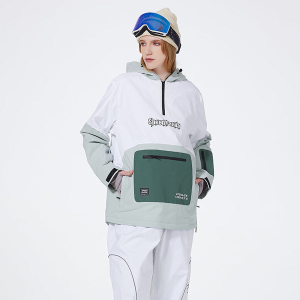 SpeedPanda Mountain Unisex Alpine SummitBlast Schneejacke für Damen